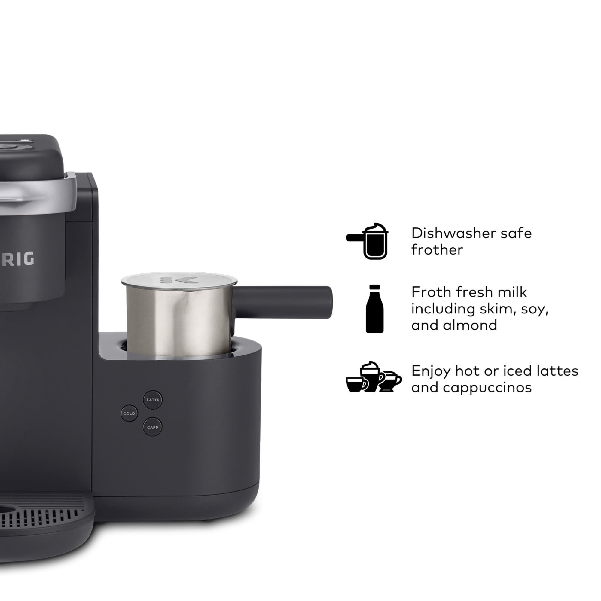 Amazon.com: Keurig K-Cafe Single-Serve K-Cup Coffee Maker, Latte